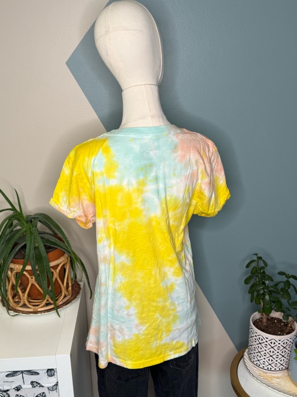Project Karma Havana Tie Dye Tee L Retro Y2K Pastel Graphic Shirt - Picture 3 of 8